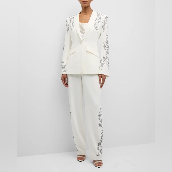 cinq a sept Jackets & Blazers - Cinq a Sept Cheyenne Heatset Lilac Vine Blazer (6) and Straight-Leg pant set (8)